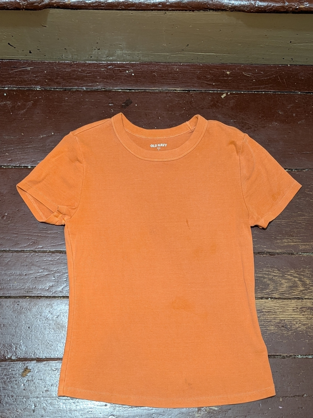 Old Navy Girls' Orange Short Sleeve Tee